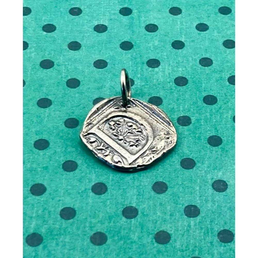 Waxing Poetic Monogram Initial Charm - image 5